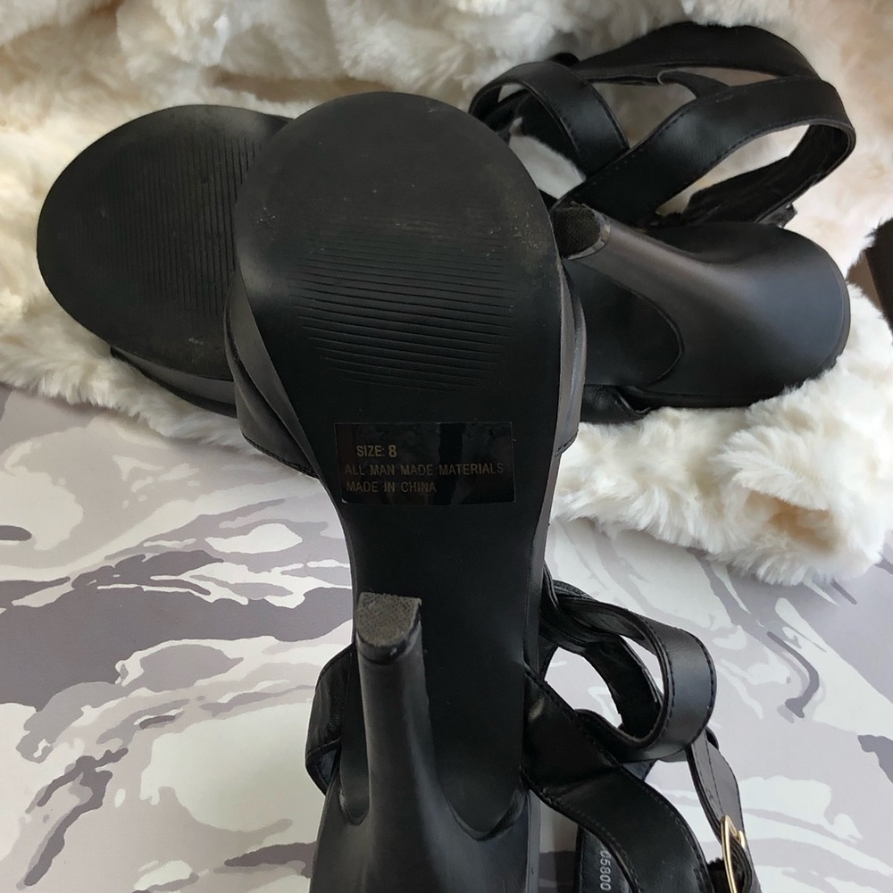 Black heels